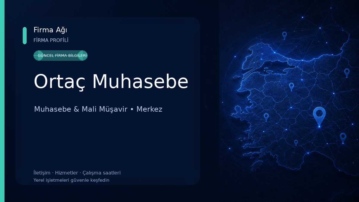 Ortaç Muhasebe