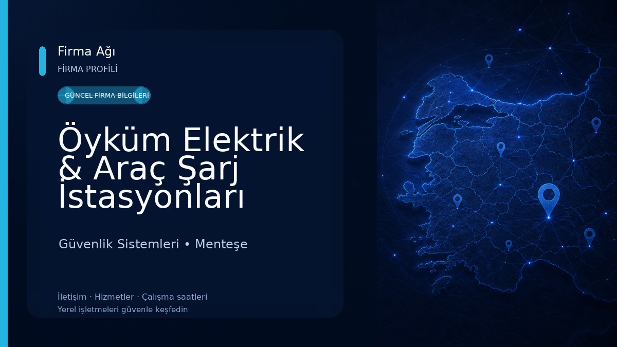 Öyküm Elektrik & Araç Şarj İstasyonları Güvenlik Sistemleri