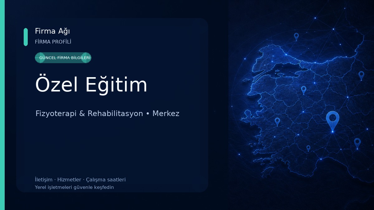 Özel Eğitim 