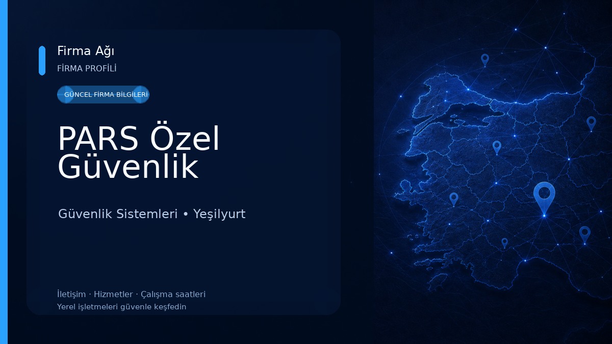 PARS Özel Güvenlik Güvenlik Sistemleri
