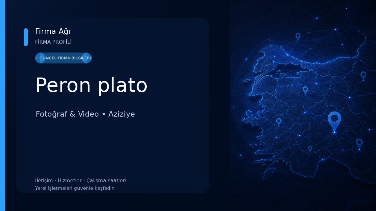 Peron plato Fotoğraf & Video