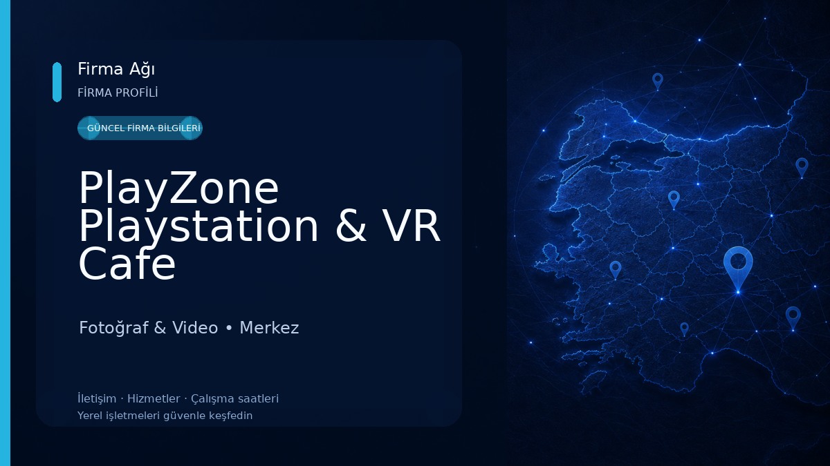 PlayZone Playstation & VR Cafe Fotoğraf & Video