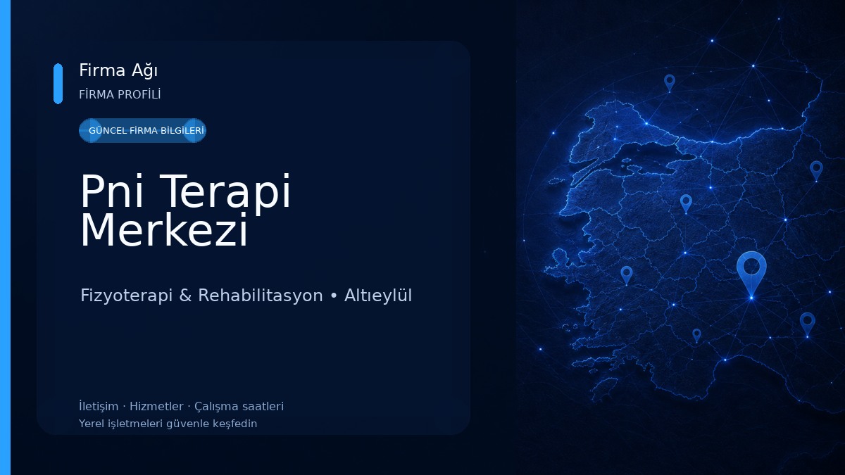 Pni Terapi Merkezi Fizyoterapi & Rehabilitasyon