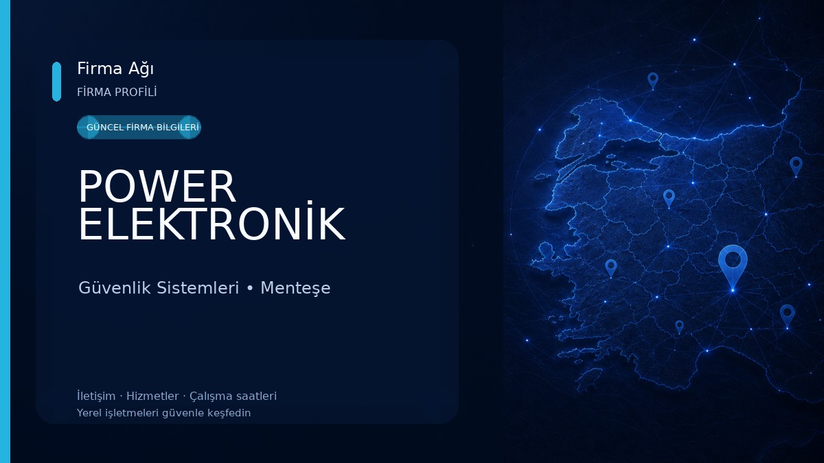 POWER ELEKTRONİK Güvenlik Sistemleri