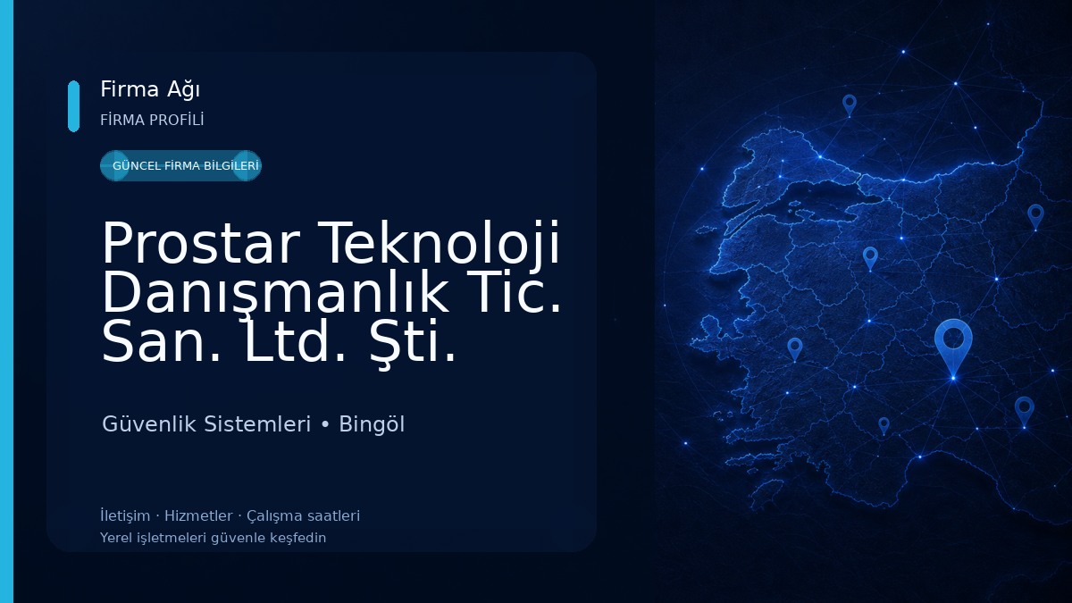 Prostar Teknoloji Danışmanlık Tic. San. Ltd. Şti. Güvenlik Sistemleri