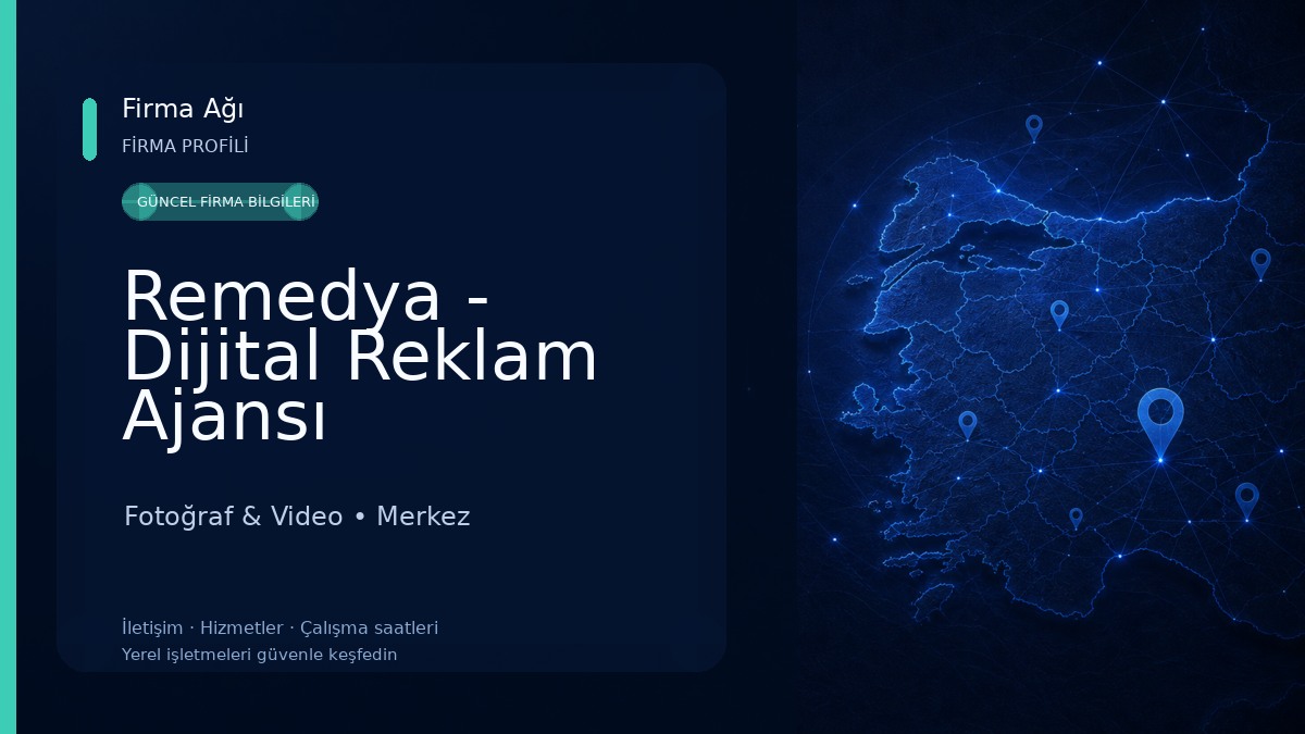 Remedya - Dijital Reklam Ajansı Fotoğraf & Video