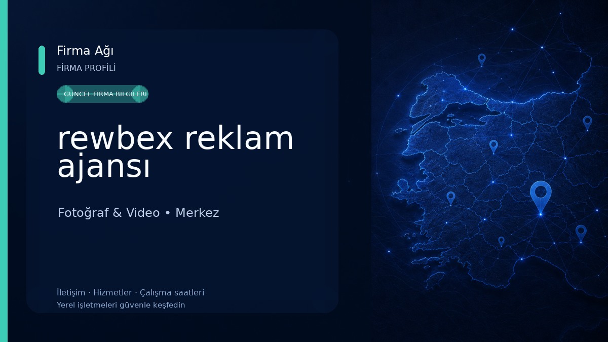 rewbex reklam ajansı Fotoğraf & Video