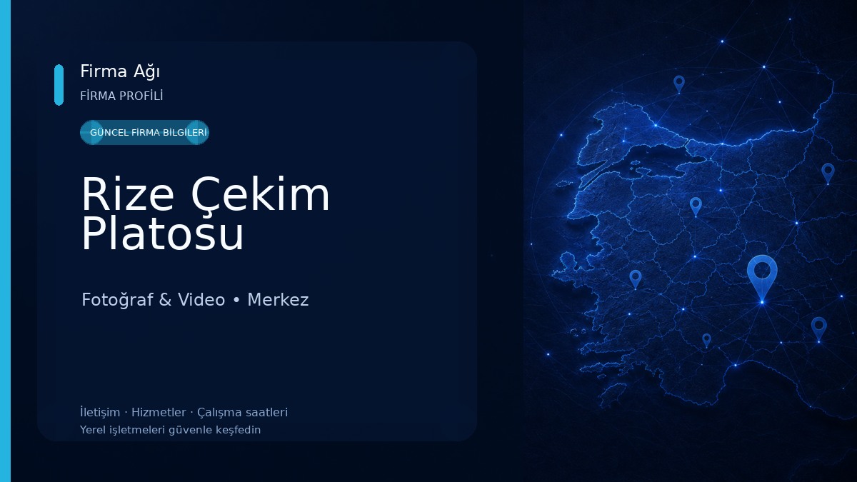 Rize Çekim Platosu