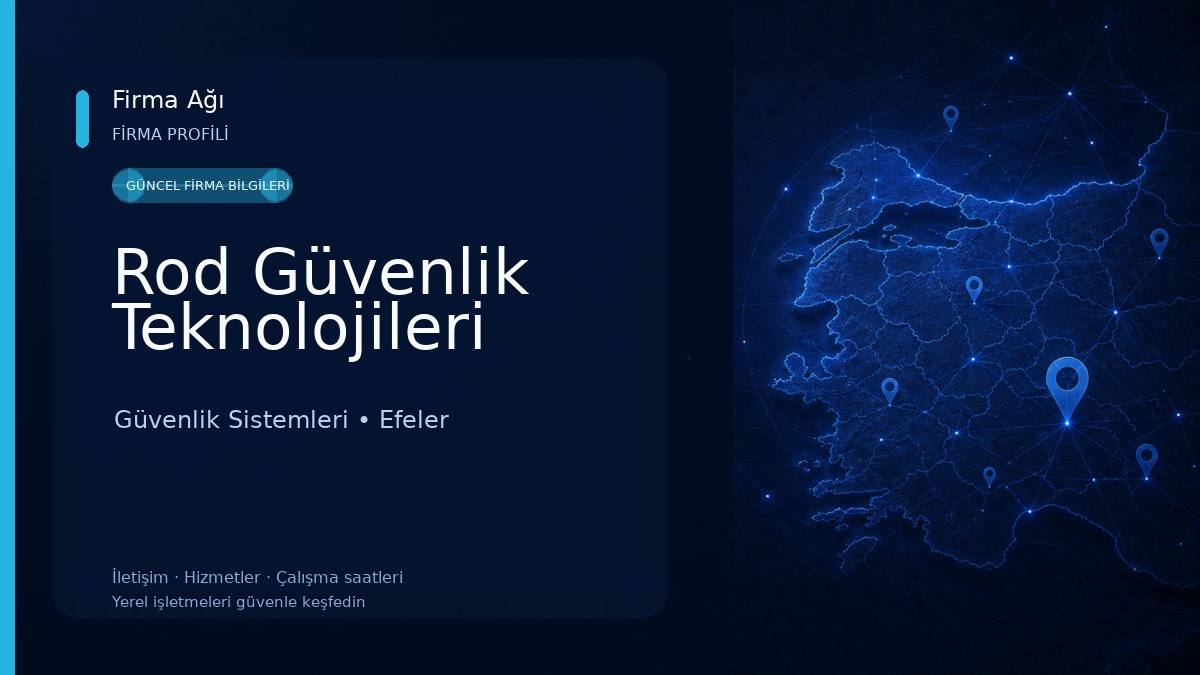 Rod Güvenlik Teknolojileri