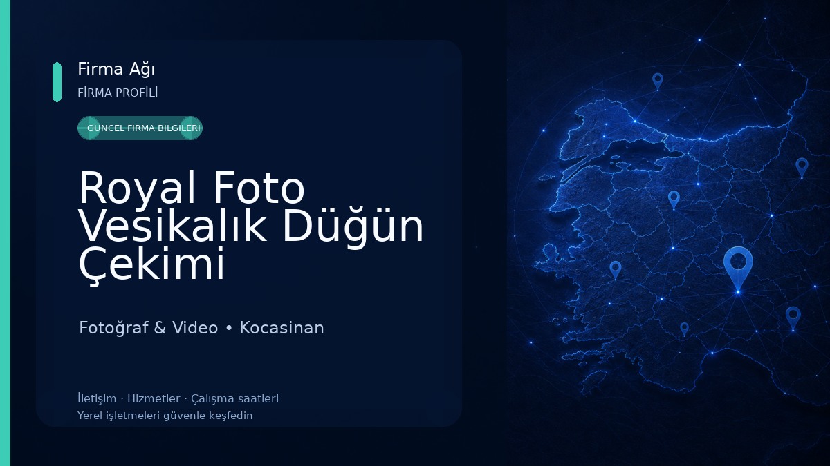 Royal Foto Vesikalık Düğün Çekimi 
