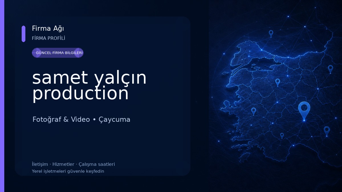 samet yalçın production Fotoğraf & Video