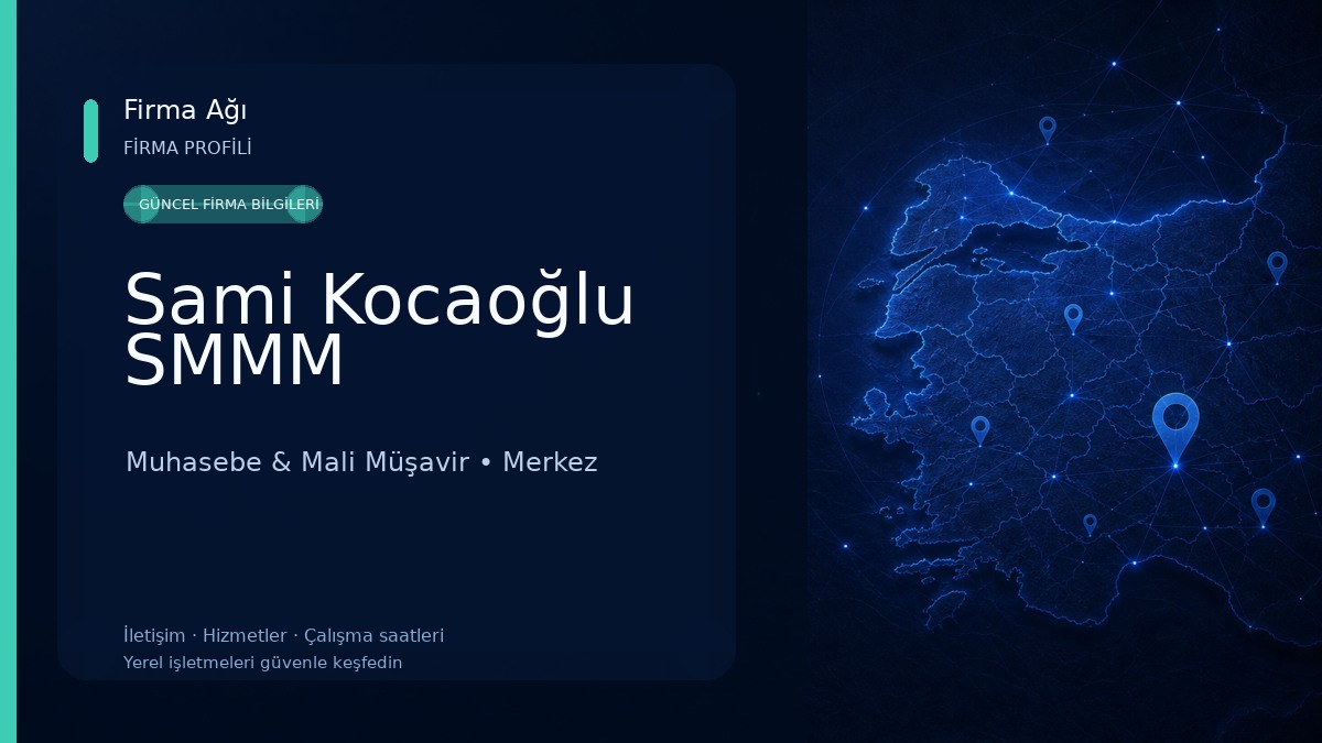Sami Kocaoğlu SMMM