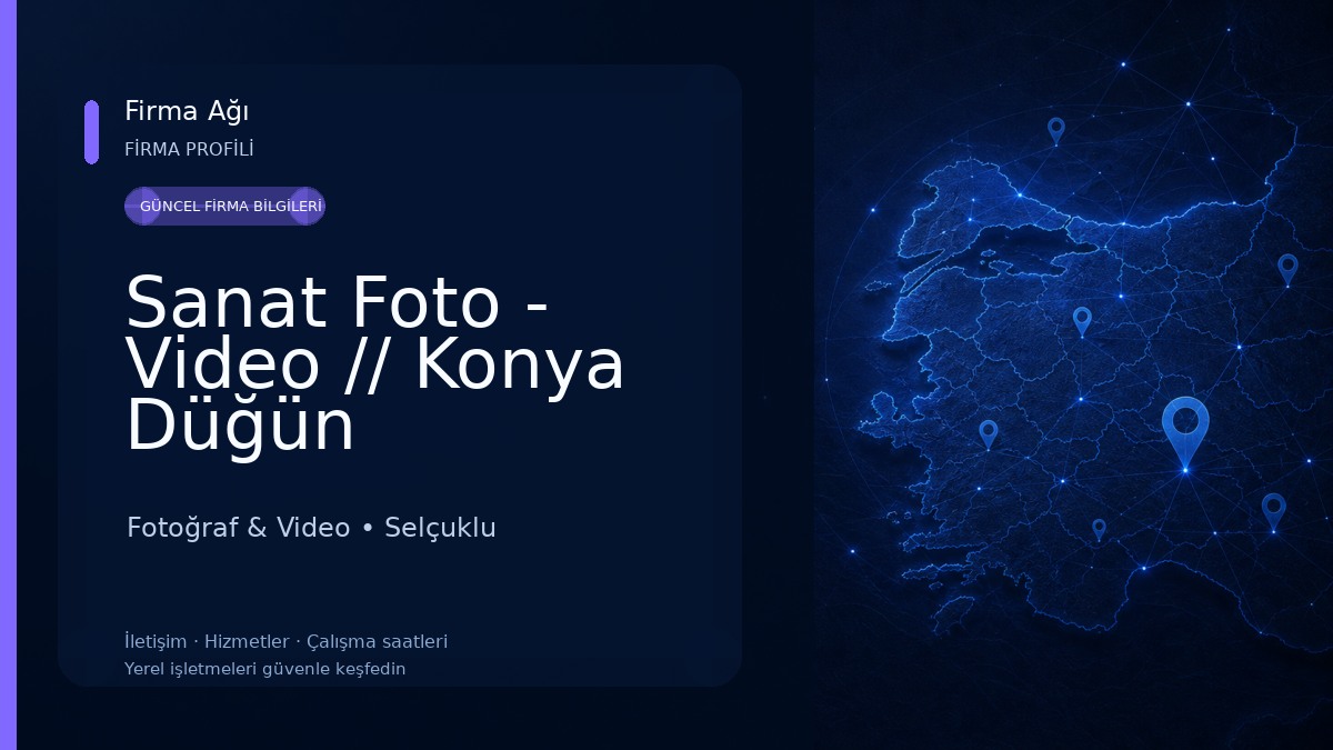 Sanat Foto - Video // Konya Düğün Fotoğrafçısı