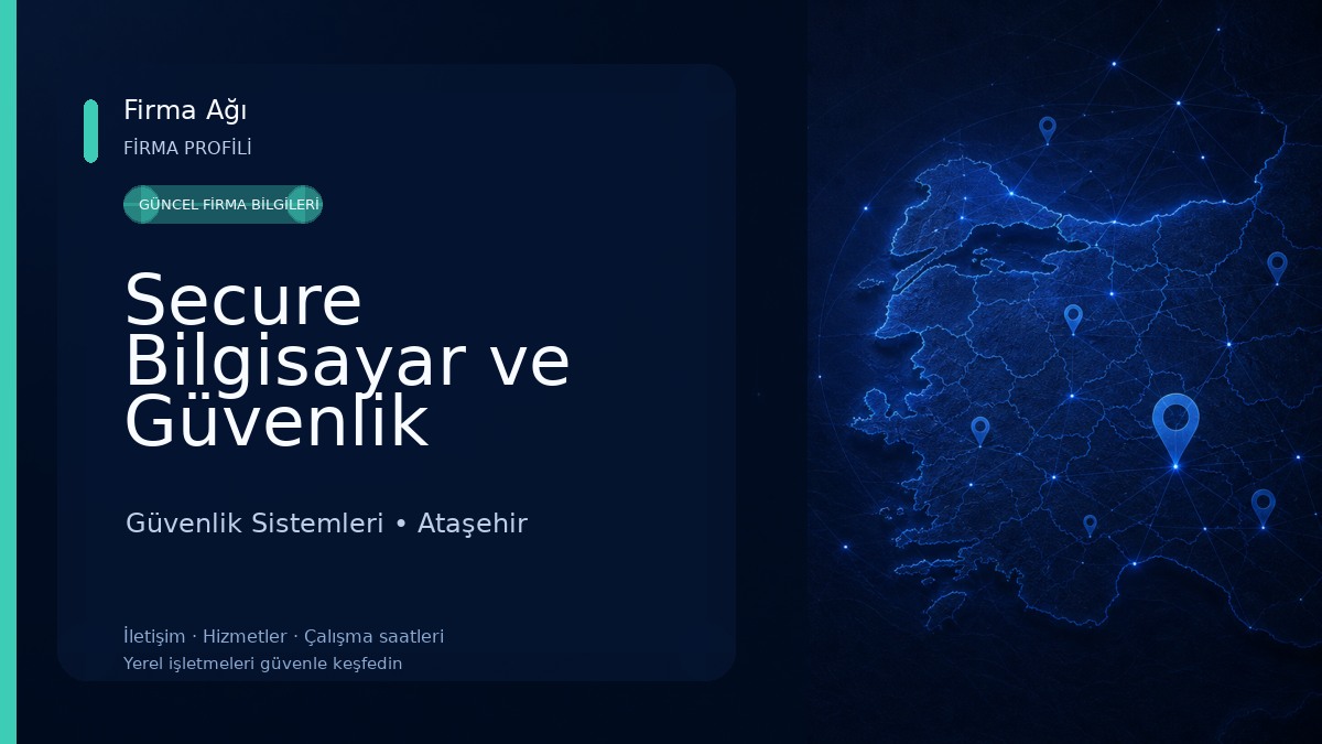 Secure Bilgisayar ve Güvenlik Kamera Sistemlerinde 365 Gün 7/24 Satış ve Hızlı Servis Güvenlik Sistemleri