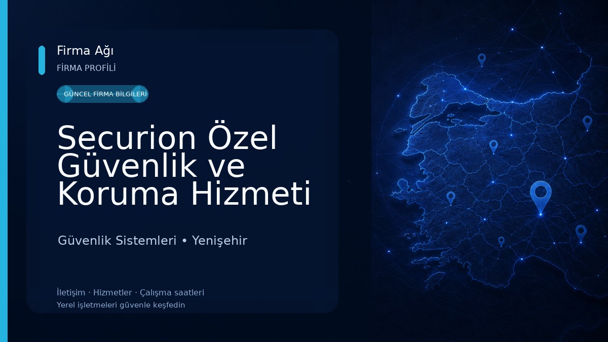 Securion Özel Güvenlik ve Koruma Hizmeti Güvenlik Sistemleri