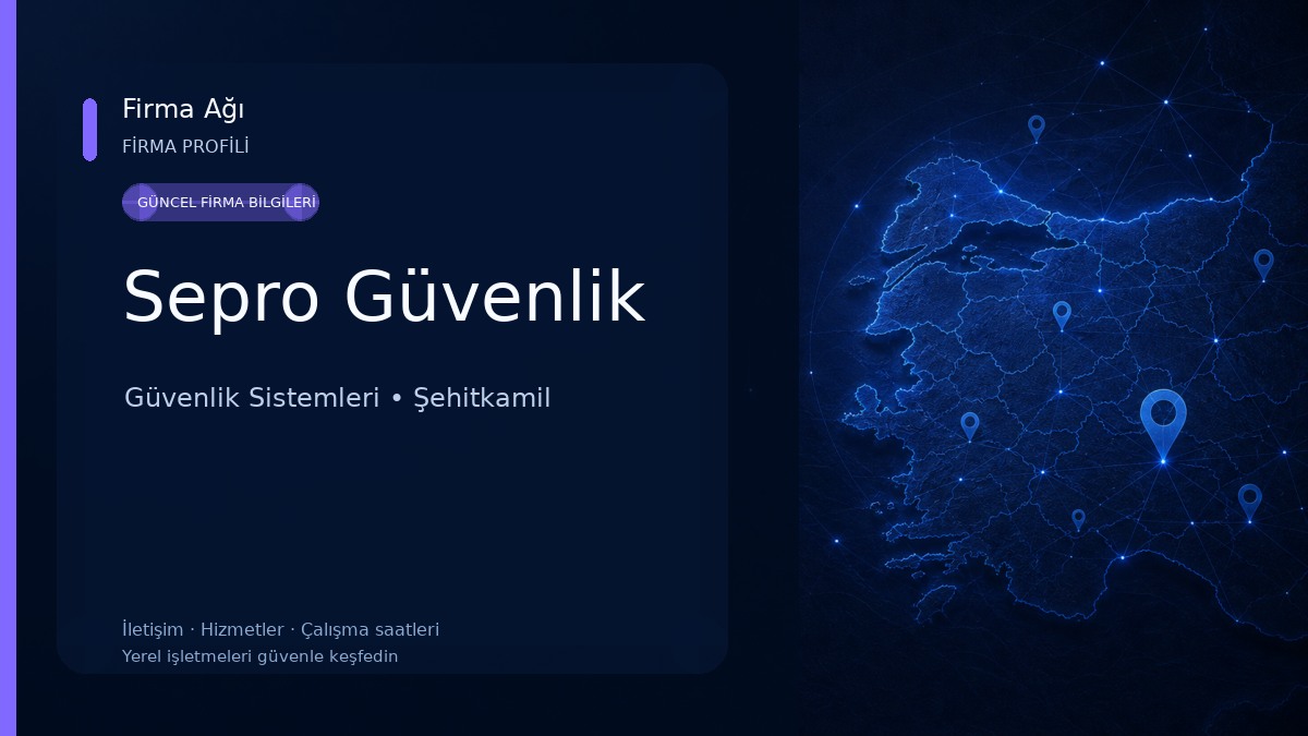 Sepro Güvenlik Güvenlik Sistemleri