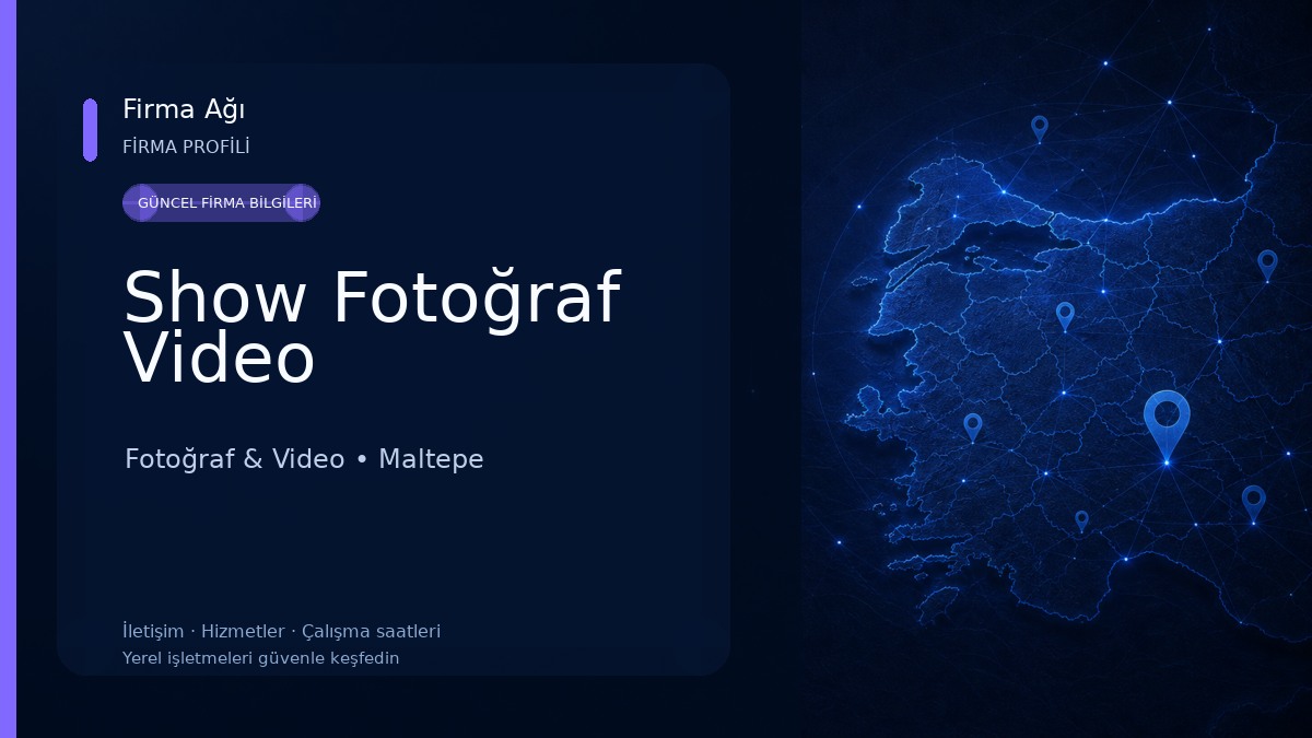 Show Fotoğraf Video Fotoğraf & Video