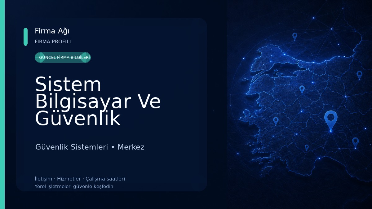 Sistem Bilgisayar Ve Güvenlik Güvenlik Sistemleri