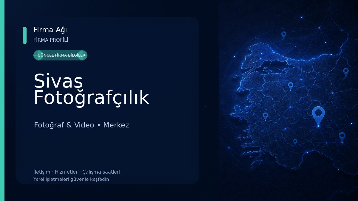 Sivas Fotoğrafçılık Fotoğraf & Video