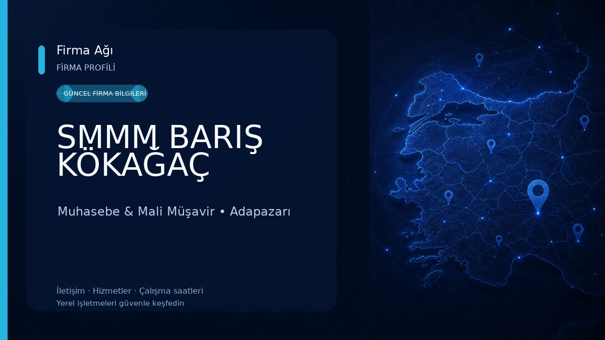SMMM BARIŞ KÖKAĞAÇ Muhasebe & Mali Müşavir