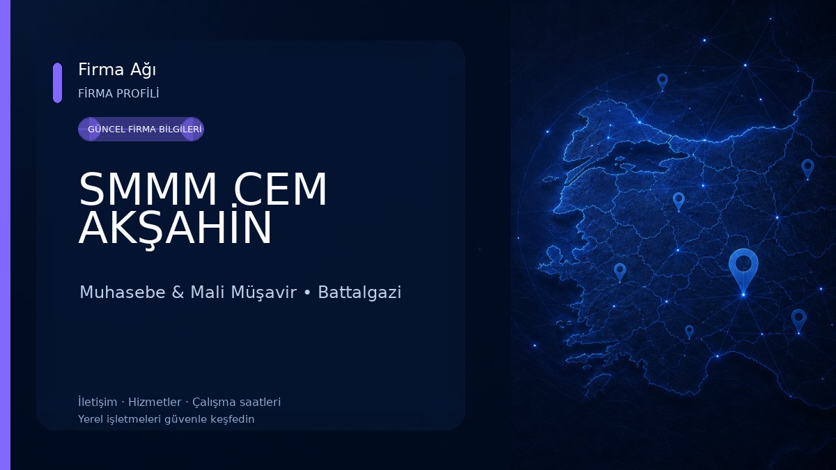 SMMM CEM AKŞAHİN 