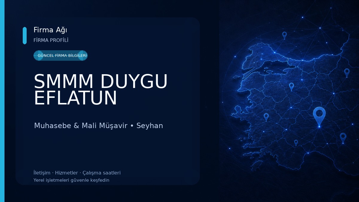 SMMM DUYGU EFLATUN Muhasebe & Mali Müşavir