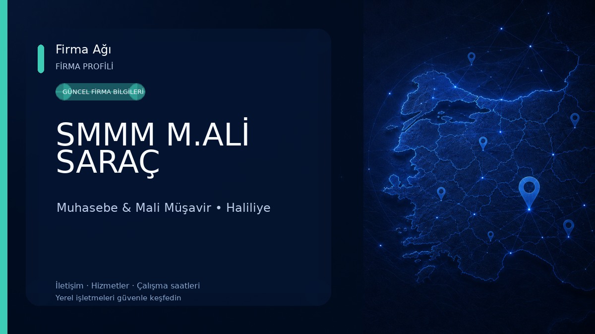 SMMM M.ALİ SARAÇ