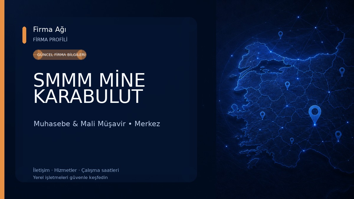 SMMM MİNE KARABULUT 