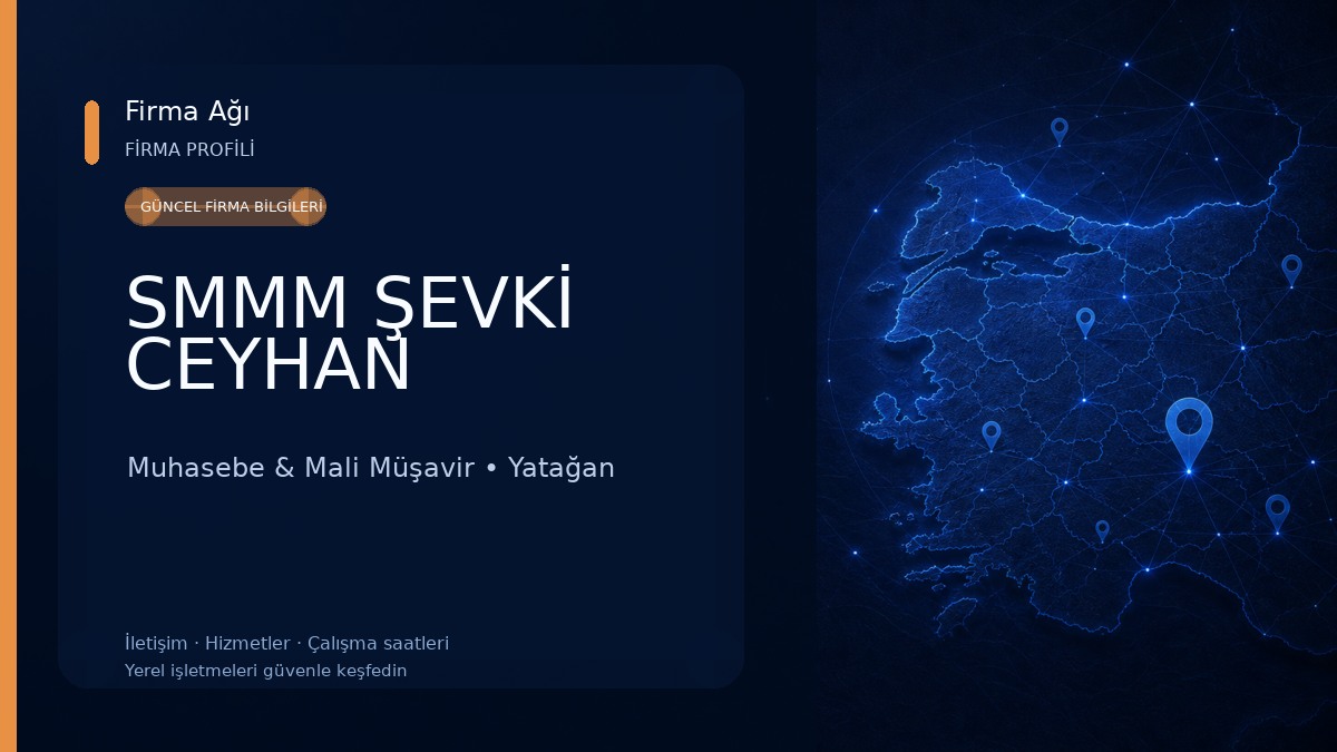 SMMM ŞEVKİ CEYHAN 