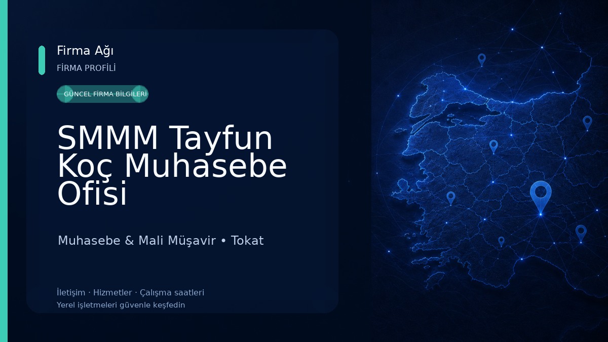 SMMM Tayfun Koç Muhasebe Ofisi Muhasebe & Mali Müşavir