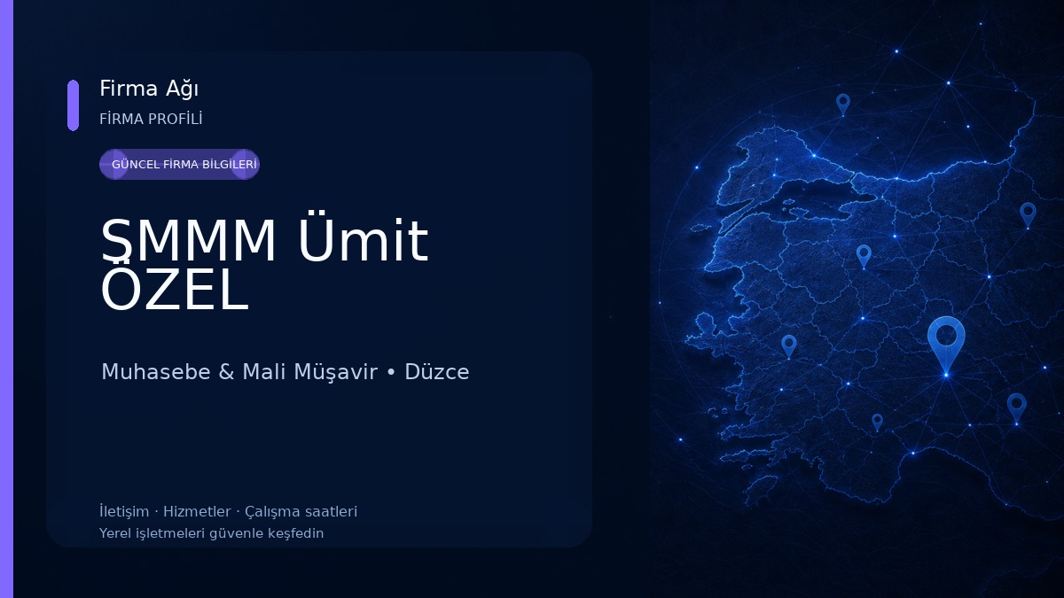 SMMM Ümit ÖZEL 