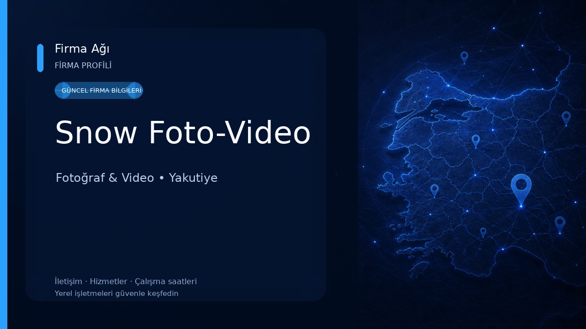 Snow Foto-Video Fotoğraf & Video