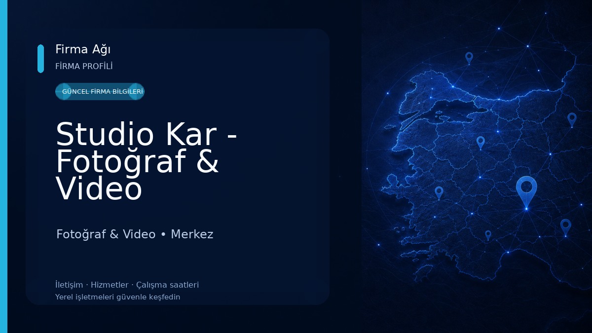 Studio Kar - Fotoğraf & Video Fotoğraf & Video