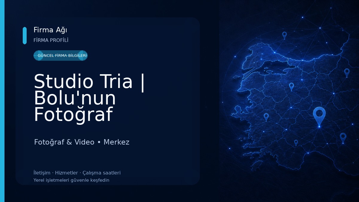 Studio Tria | Bolu'nun Fotoğraf Stüdyosu | instagram: studiotria Fotoğraf & Video