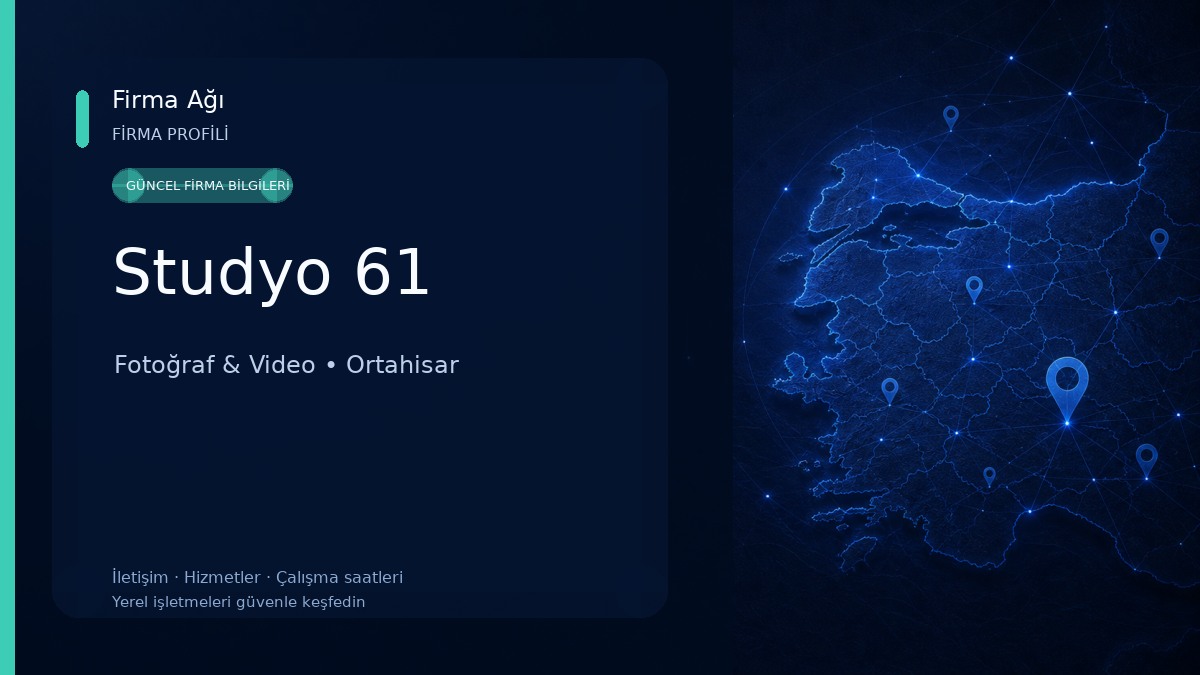 Studyo 61 Fotoğraf & Video