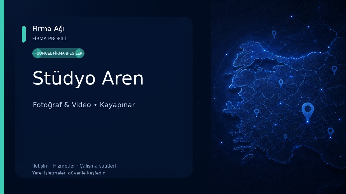 Stüdyo Aren Fotoğraf & Video