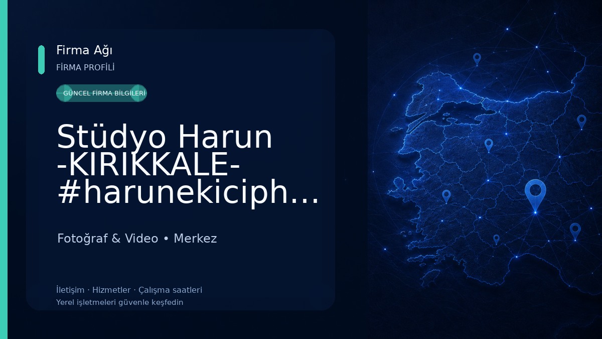 Stüdyo Harun -KIRIKKALE- #harunekiciphotography Düğün Ve Stüdyo Fotoğrafcısı Fotoğraf & Video