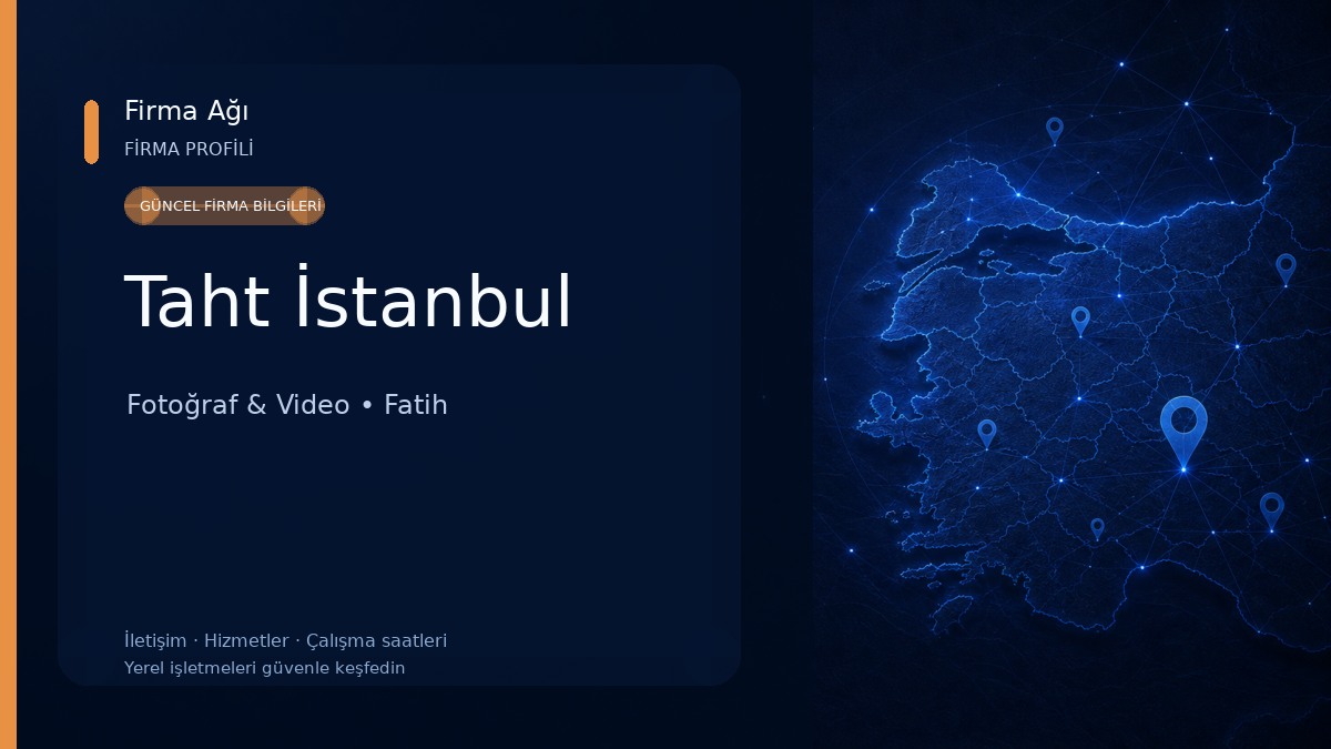 Taht İstanbul Fotoğraf & Video