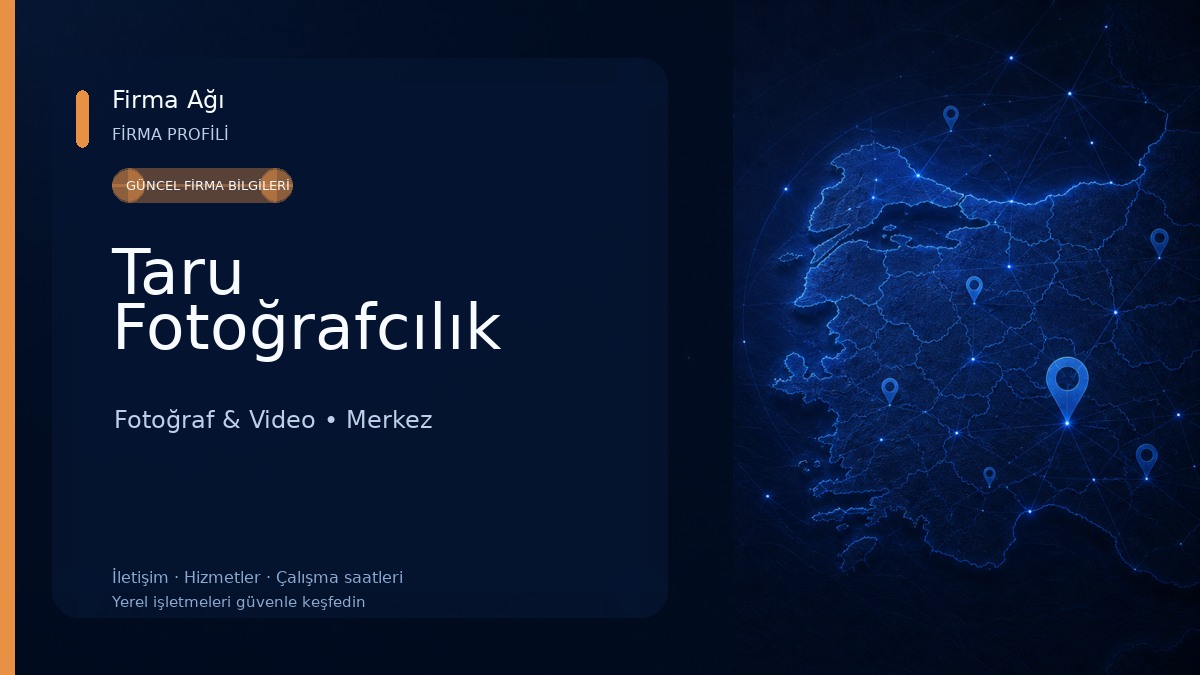 Taru Fotoğrafcılık Fotoğraf & Video