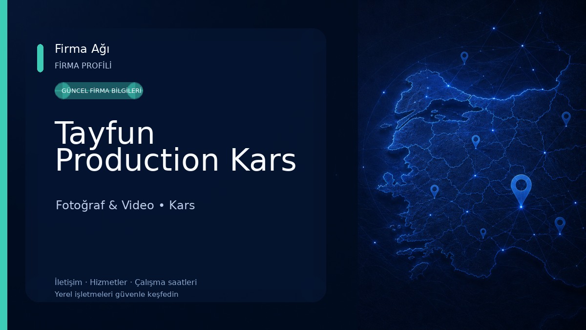 Tayfun Production Kars Fotoğraf & Video