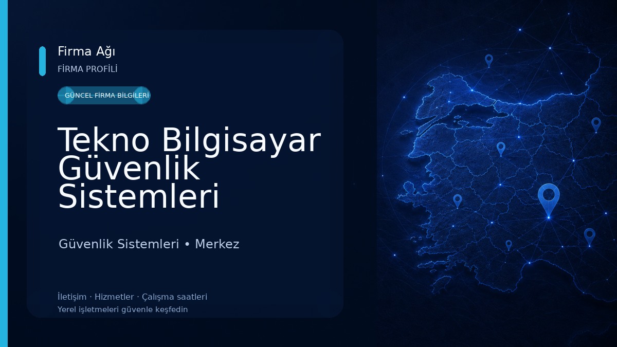 Tekno Bilgisayar Güvenlik Sistemleri 
