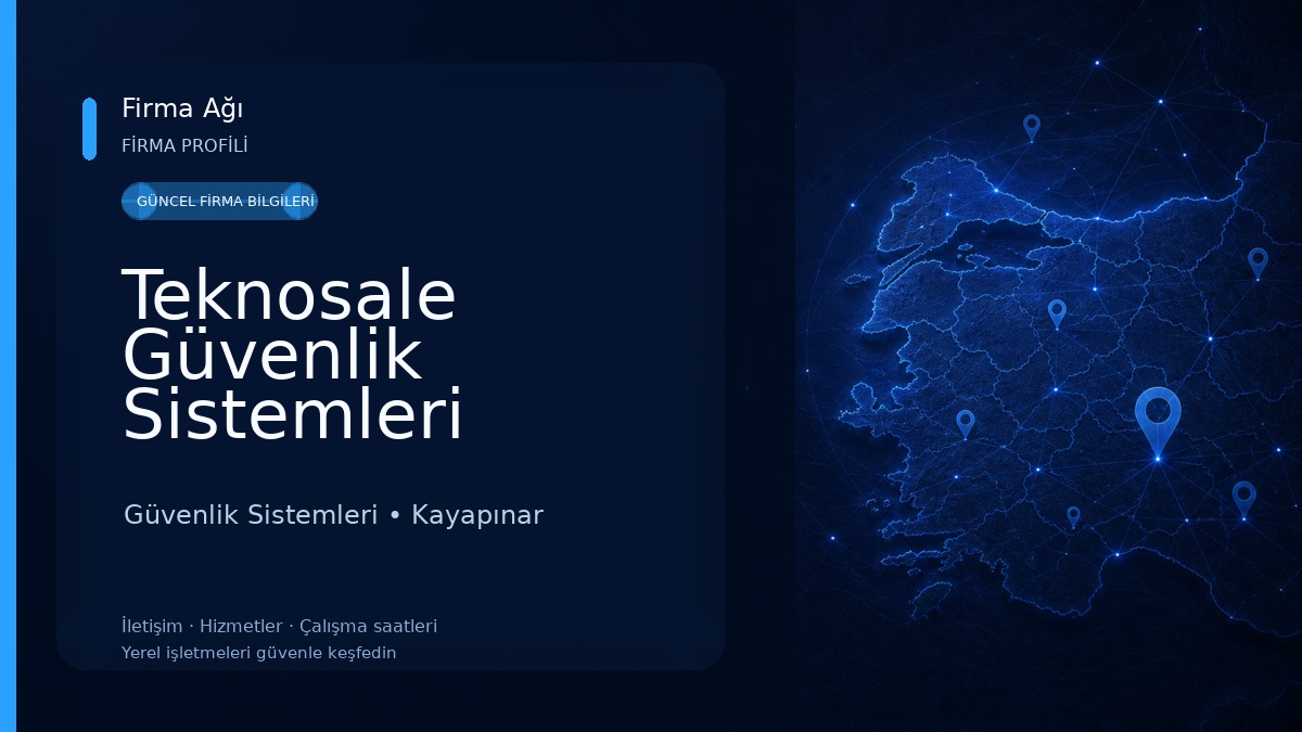 Teknosale Güvenlik Sistemleri
