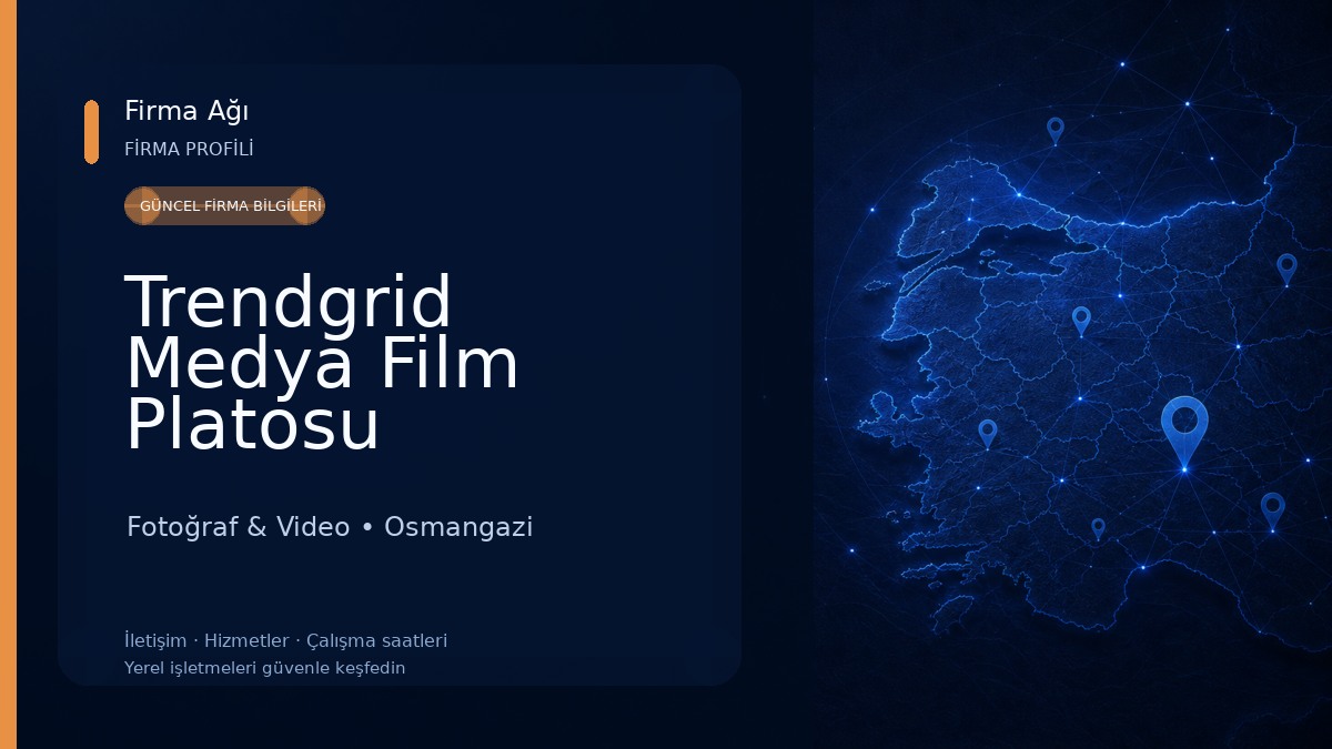 Trendgrid Medya Film Platosu Fotoğraf & Video