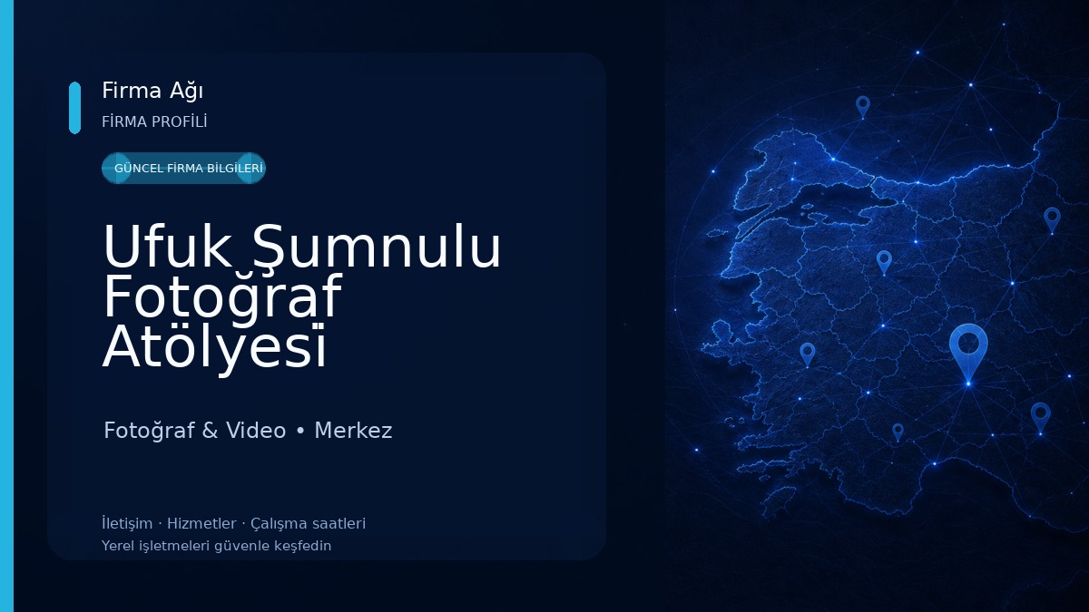 Ufuk Şumnulu Fotoğraf Atölyesi̇