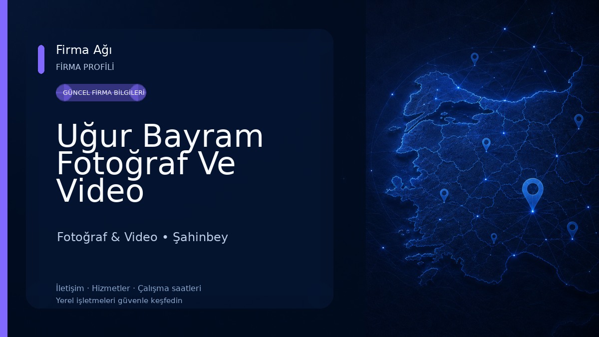 Uğur Bayram Fotoğraf Ve Video Fotoğraf & Video