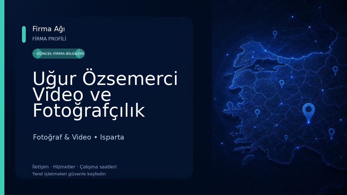 Uğur Özsemerci Video ve Fotoğrafçılık Hizmetleri Fotoğraf & Video