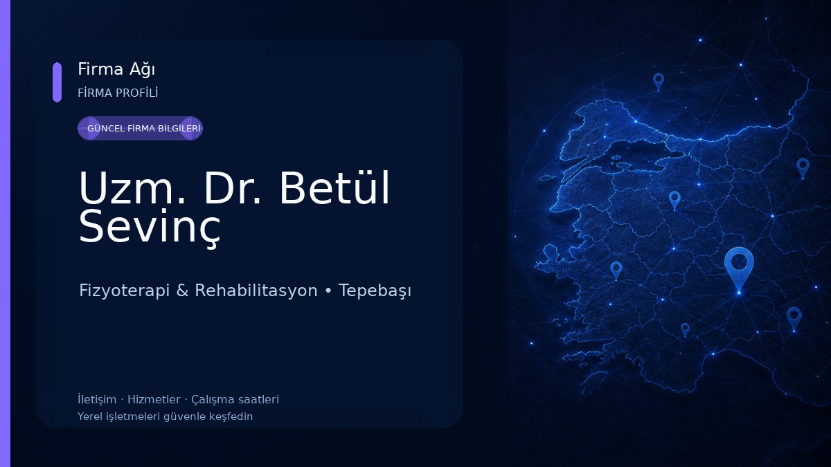 Uzm. Dr. Betül Sevinç