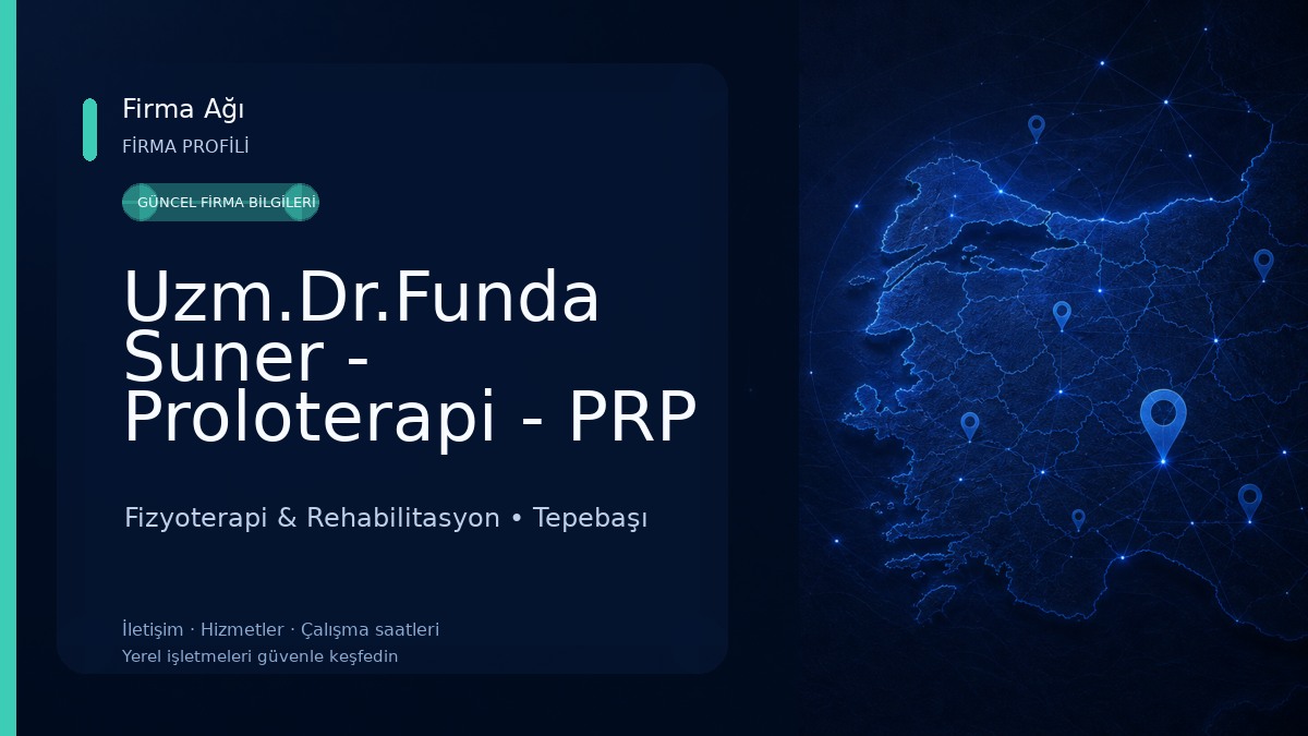 Uzm.Dr.Funda Suner - Proloterapi - PRP - Nöralterapi - CGF - Ozon Tedavisi - Hacamat - Sigara Bırakma