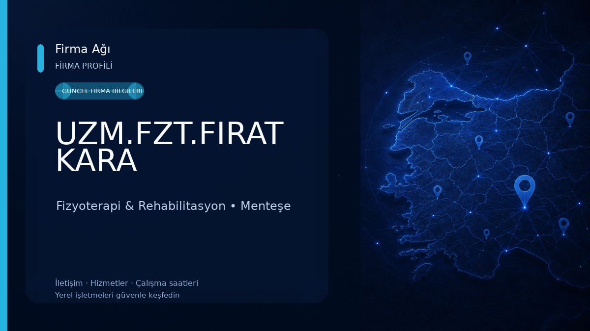 UZM.FZT.FIRAT KARA Fizyoterapi & Rehabilitasyon