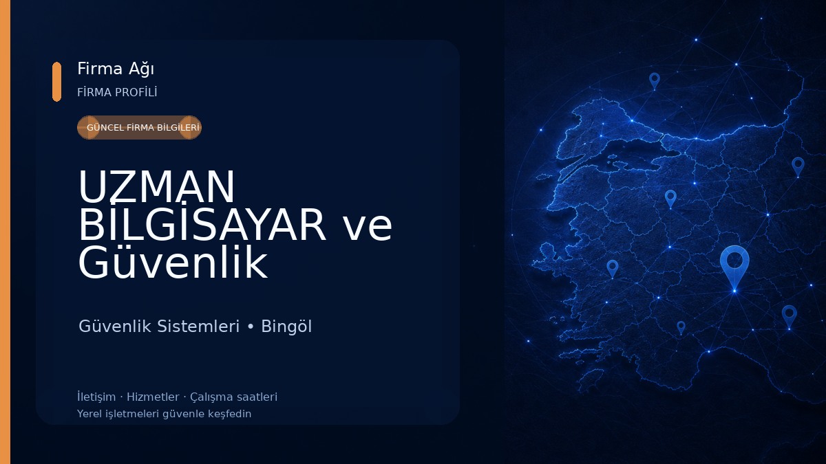 UZMAN BİLGİSAYAR ve Güvenlik Sistemleri